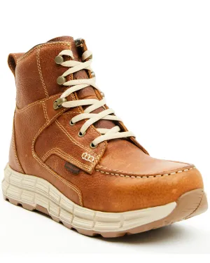 Men's 6" Athletic Wedge Moc Work Boots - Composite Toe