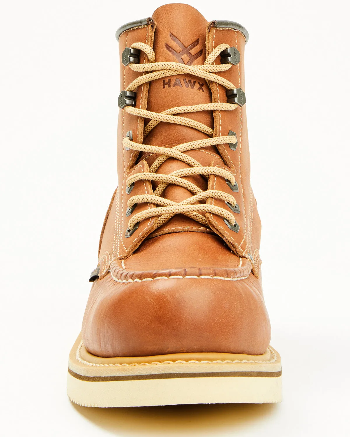 Men's 6" Lace-Up Moc Work Boots - Composite Toe