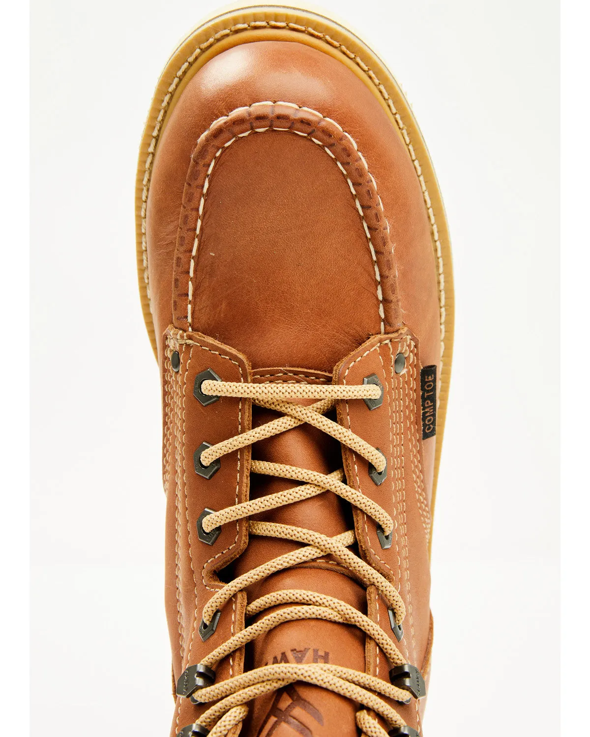 Men's 6" Lace-Up Moc Work Boots - Composite Toe
