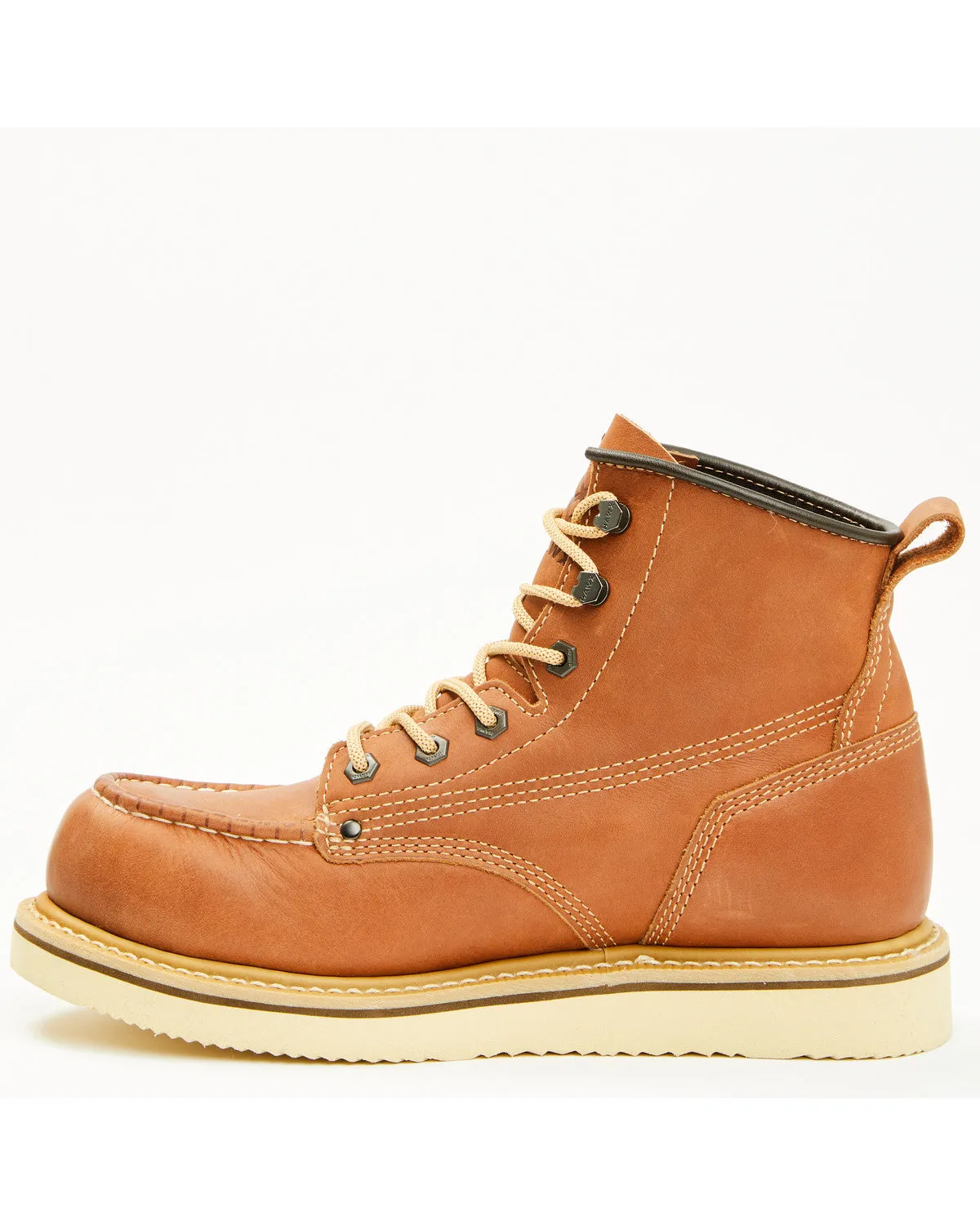 Men's 6" Lace-Up Moc Work Boots - Composite Toe