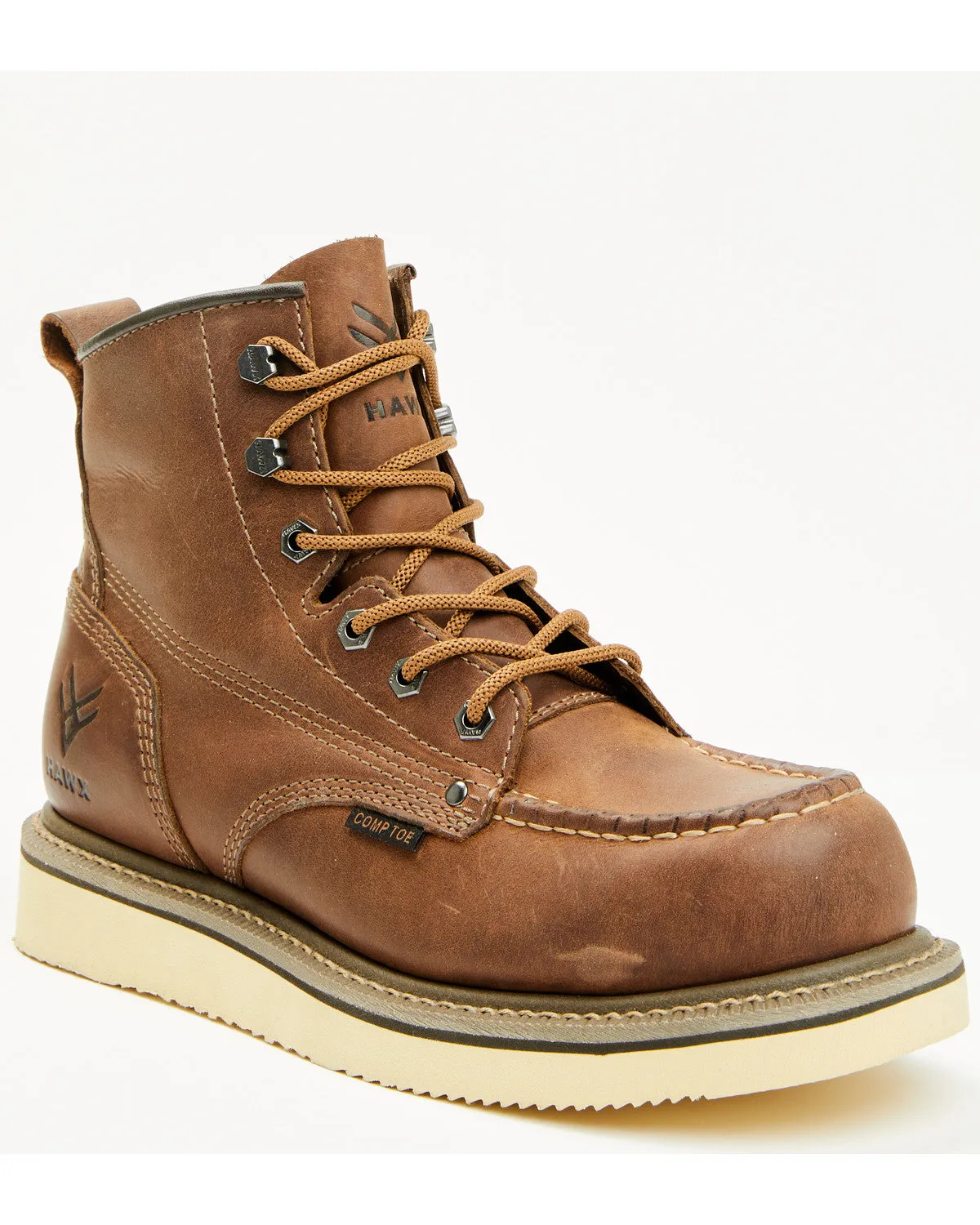 Men's 6" Lace-Up Work Boots - Composite Toe