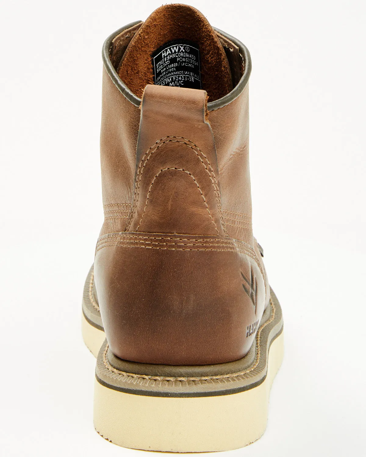 Men's 6" Lace-Up Work Boots - Composite Toe