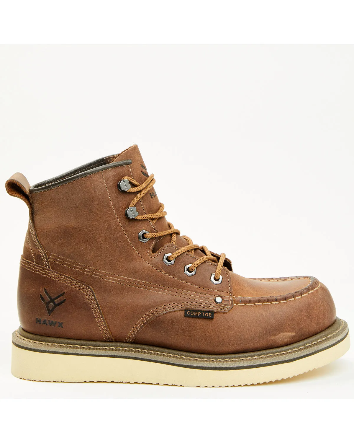 Men's 6" Lace-Up Work Boots - Composite Toe