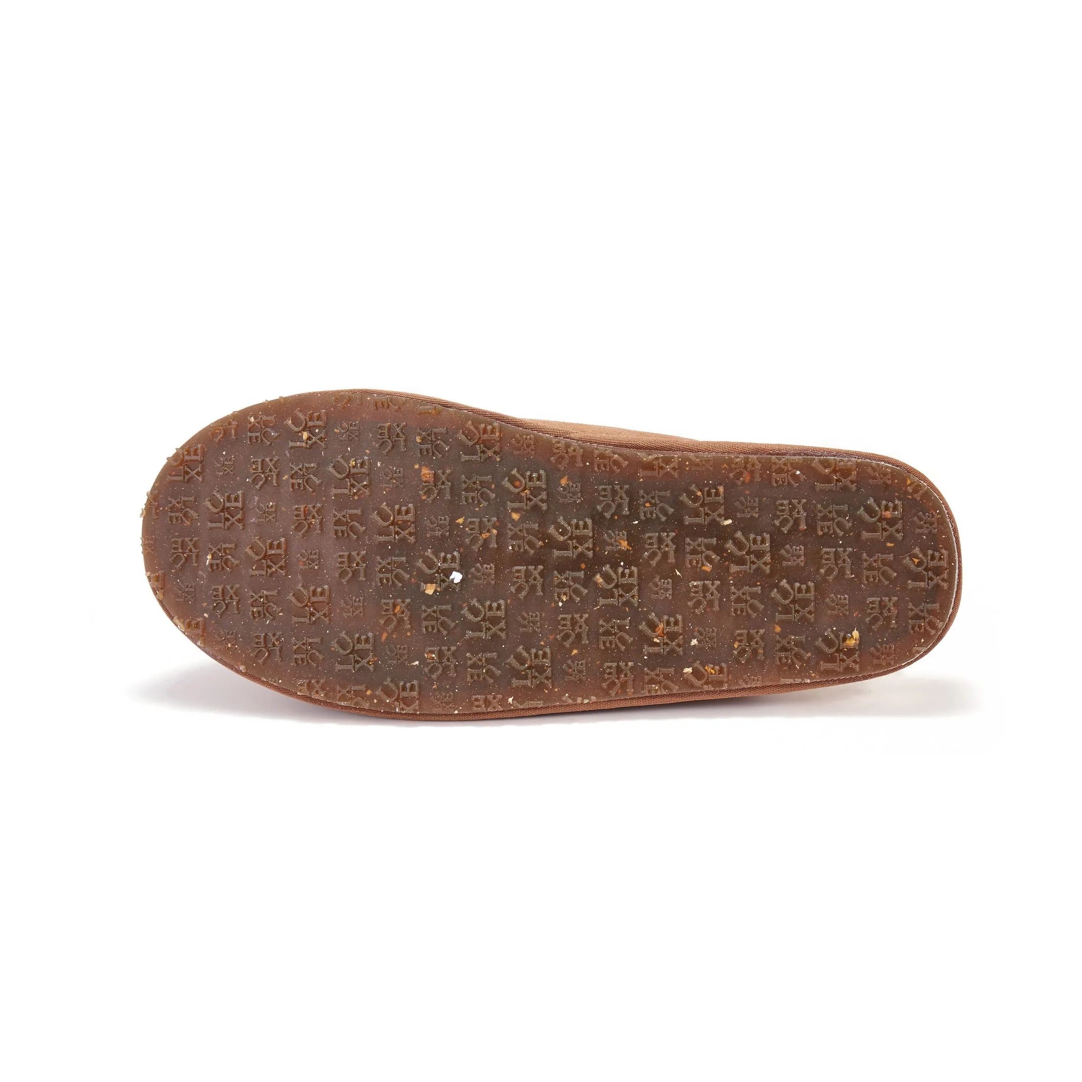 MENS CLOSED MULE CHESTNUT