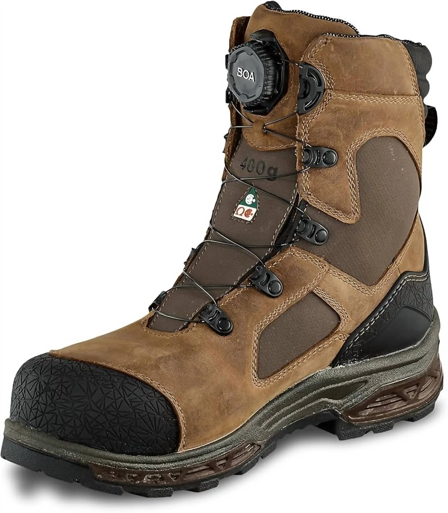 Men's Kasota 8" Insulated Work Boots In Brown