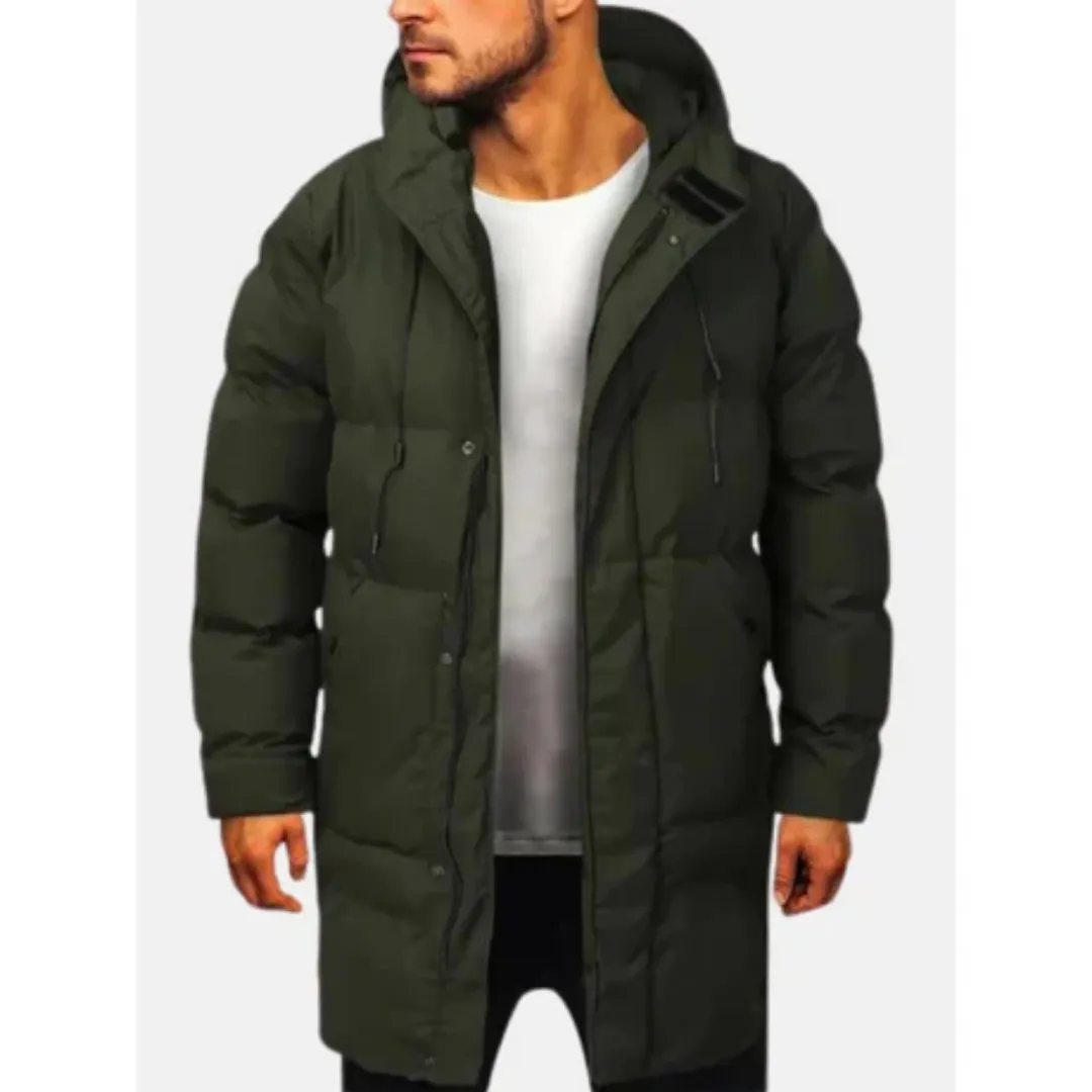 Men's Winter Snow Puffer Jacker | Long