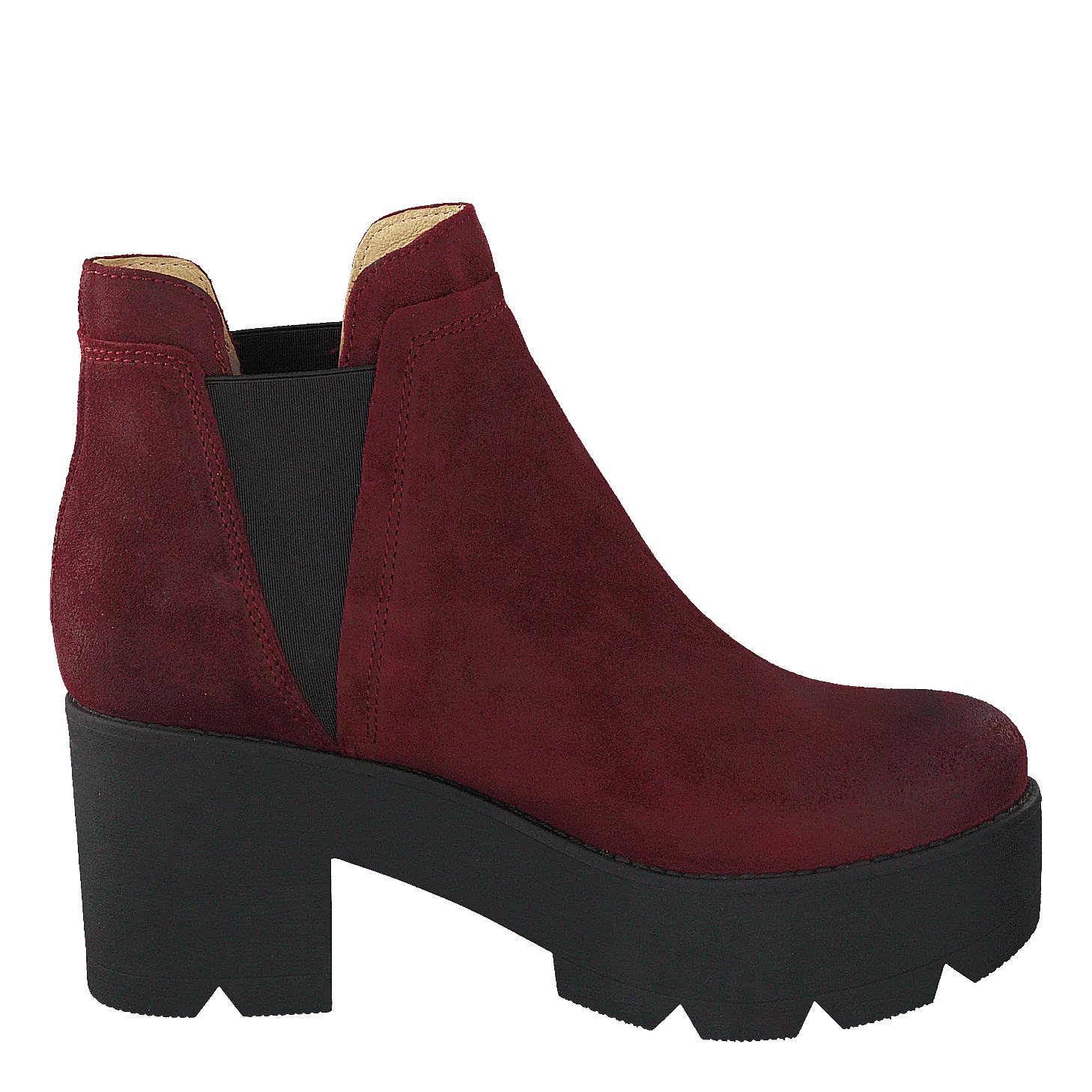 Mid Platform Boot Bordo