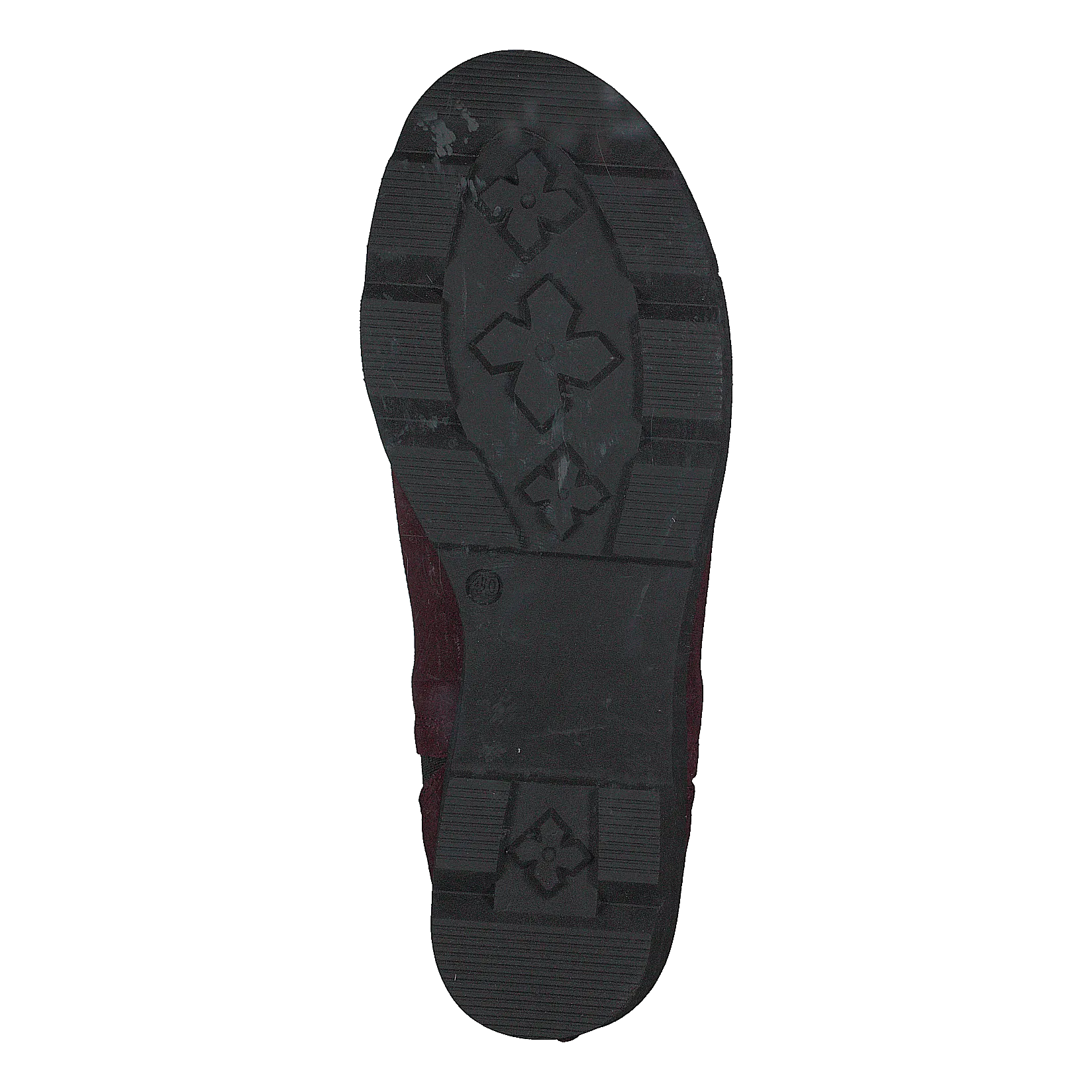 Mid Platform Boot Bordo