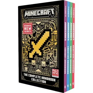 Minecraft: The Complete Handbook Collection 4 Books Box Set latest updated & revised