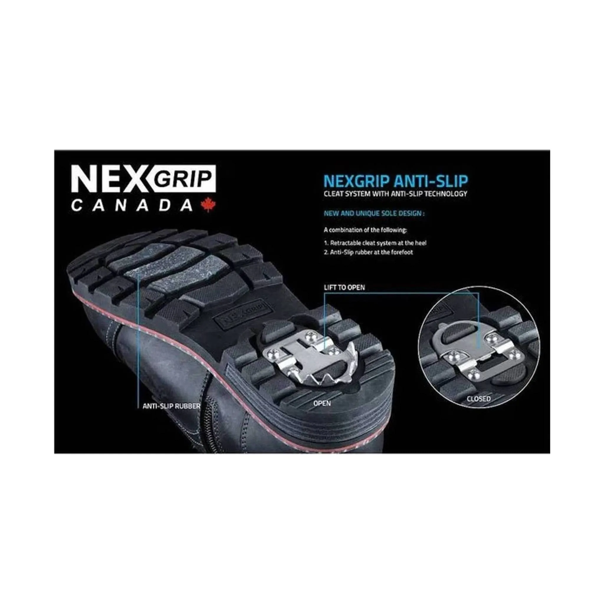 Nexgrip Women's Ice RUBY 5.0 Winter Boots - Black