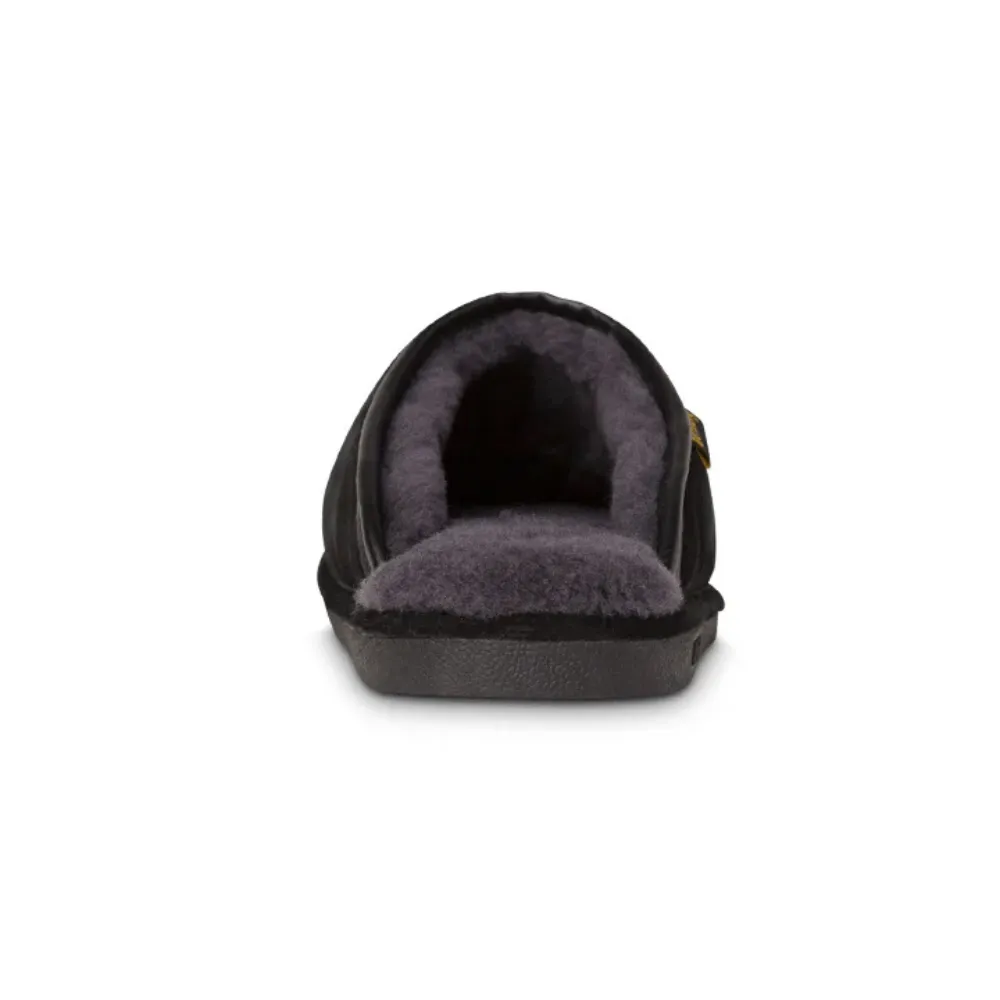 Old Friend Scuff Black Slipper (Men's)