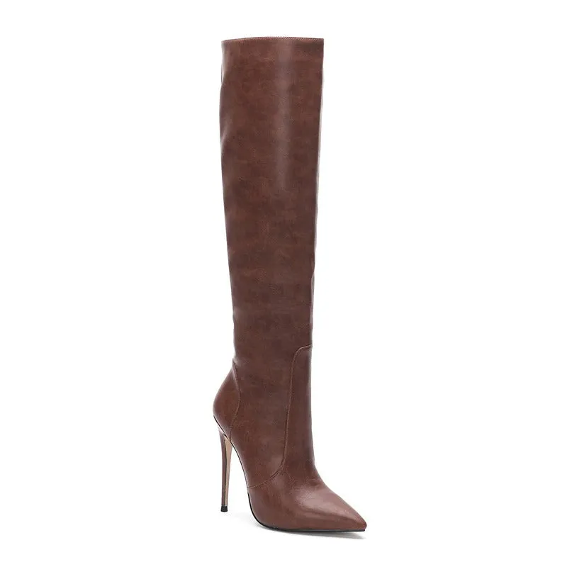 Pointed Toe Autumn Winter Boots
