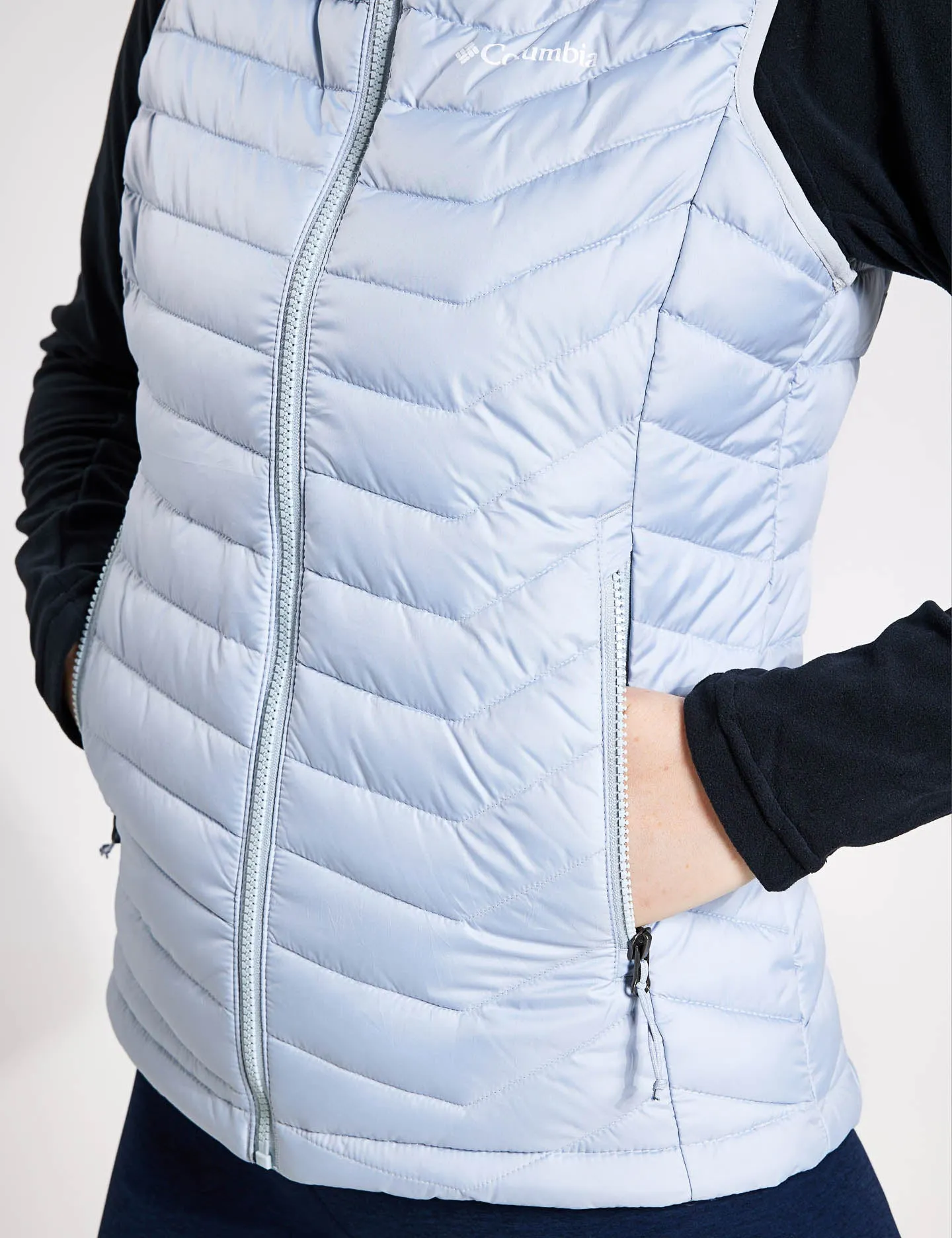 Powder Lite Insulated Vest - Cirrus Grey