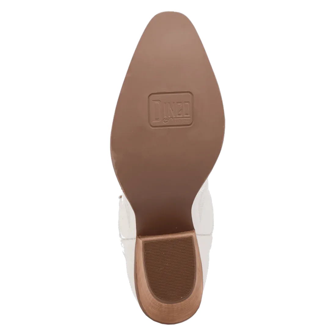 PRETTY 'N PINK LEATHER BOOT WHITE - DI2220-WH