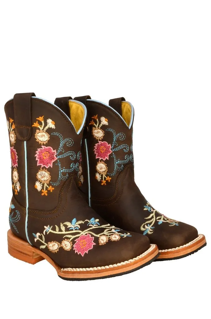 Redhawk Kids Boot - Chocolate Bouquet