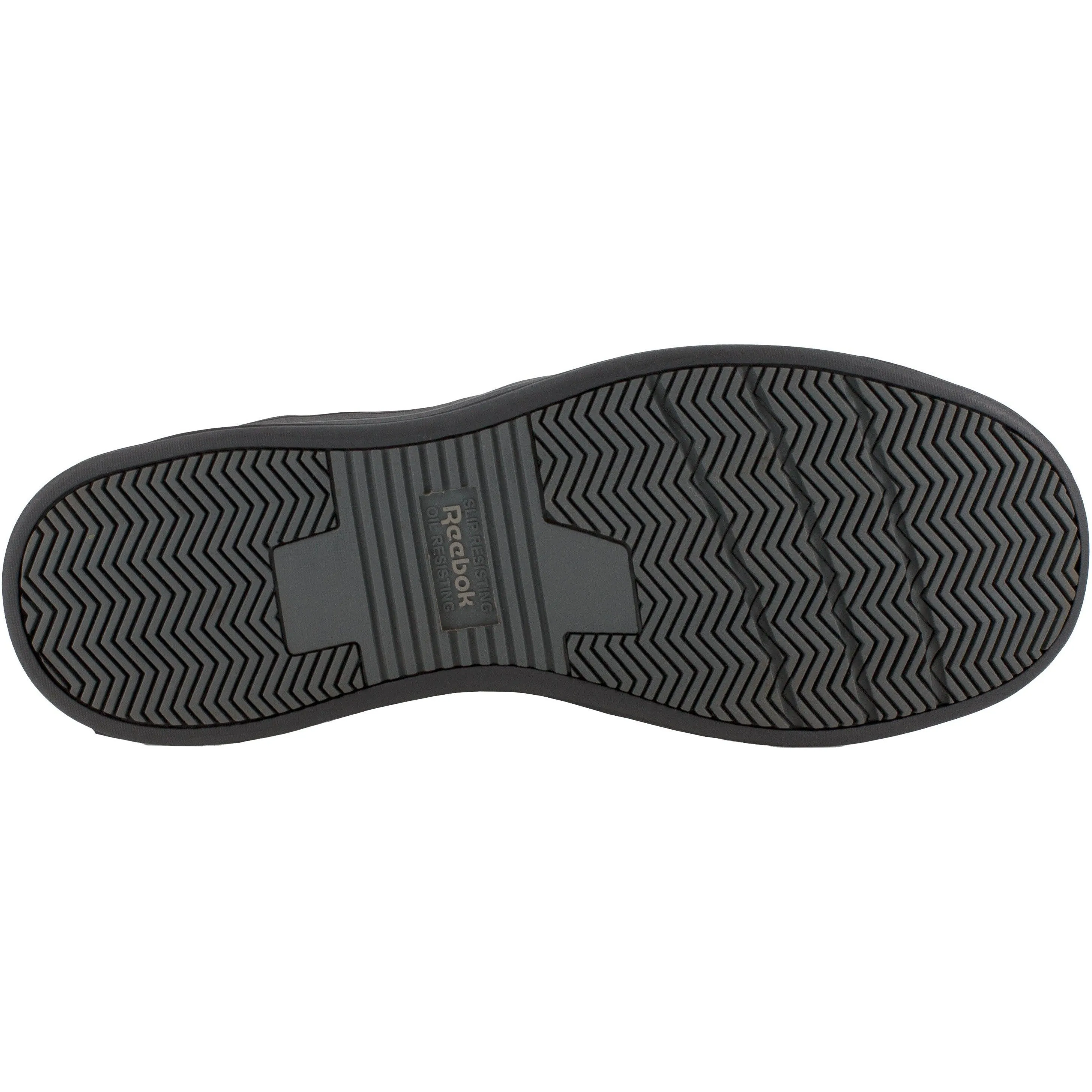 Reebok Men's Dayod Skateboard High-Top Work Shoe - Black- RB1735