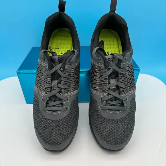 Reebok Men's Print Work ULTK Composite Athletic Shoe,‎ Size 8.5, Coal Grey/Black
