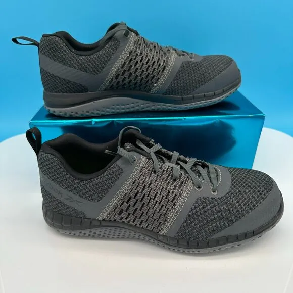 Reebok Men's Print Work ULTK Composite Athletic Shoe,‎ Size 8.5, Coal Grey/Black