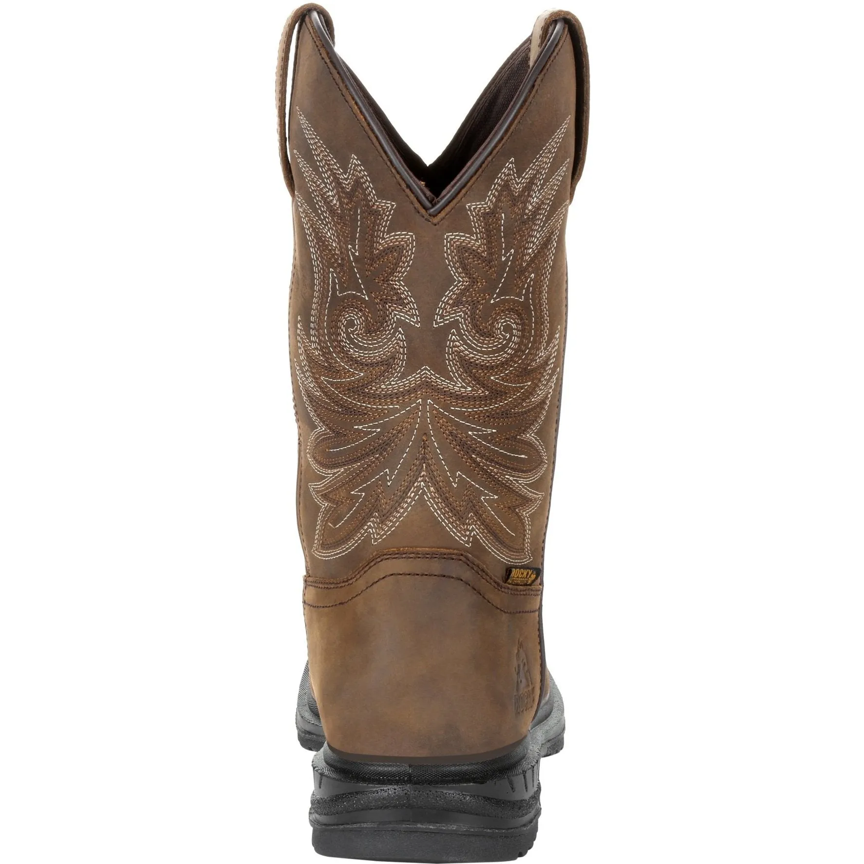 Rocky Men's Worksmart 11" Composite Toe Waterproof Work Boot - Brown - RKW0277