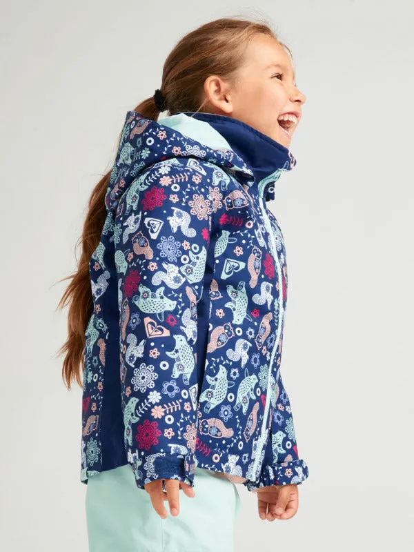 Roxy Girls Snowy Tale Insulated Snow Jacket