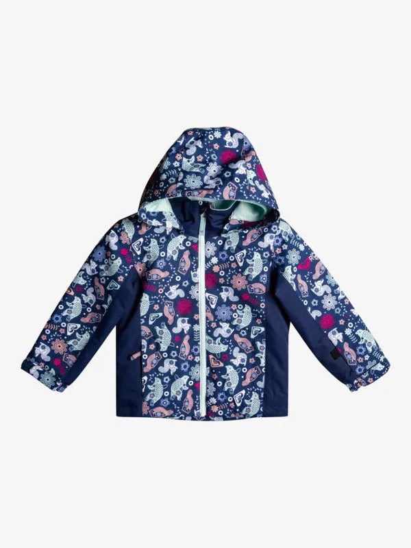 Roxy Girls Snowy Tale Insulated Snow Jacket