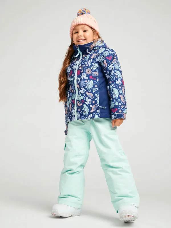 Roxy Girls Snowy Tale Insulated Snow Jacket