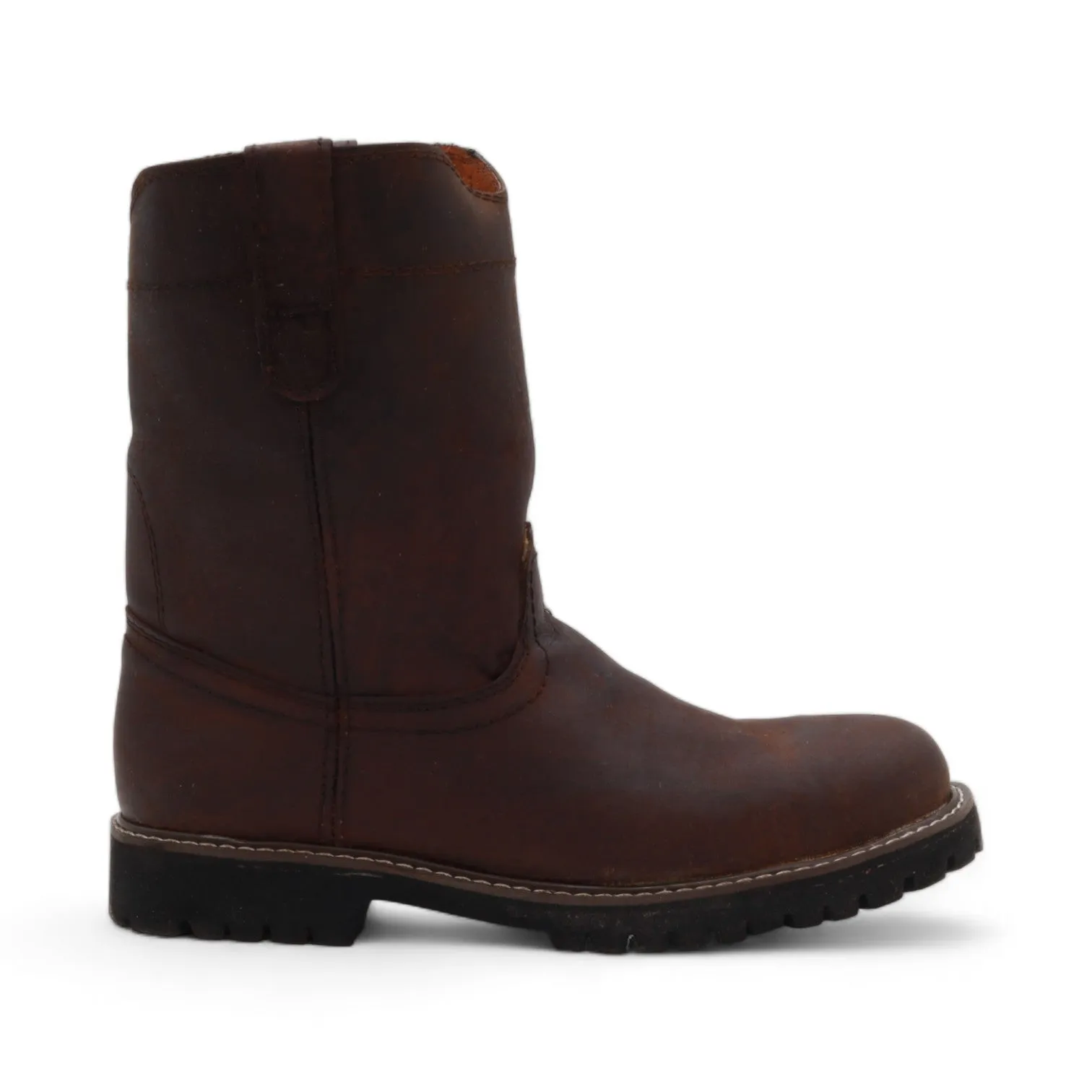 Ruper Men's Brown Cap Leather Boots