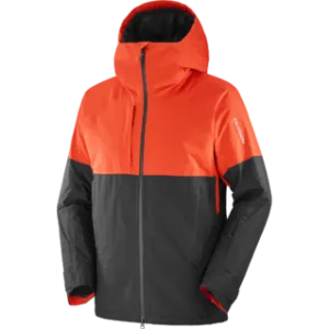 Salomon Transfer Puff Men's Jacket - Cherry Tomato 2025