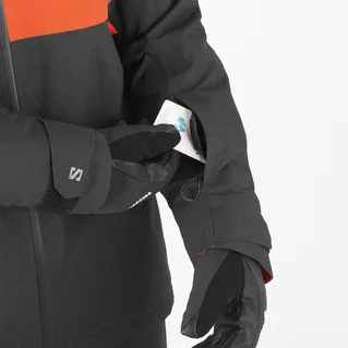 Salomon Transfer Puff Men's Jacket - Cherry Tomato 2025