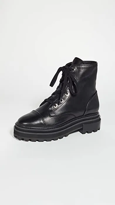 SCHUTZ Women's Maylova Boots, Black, 10 Medium US
