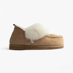 Shepherd ALBINA Womens Sheepskin Slipper Boots Camel