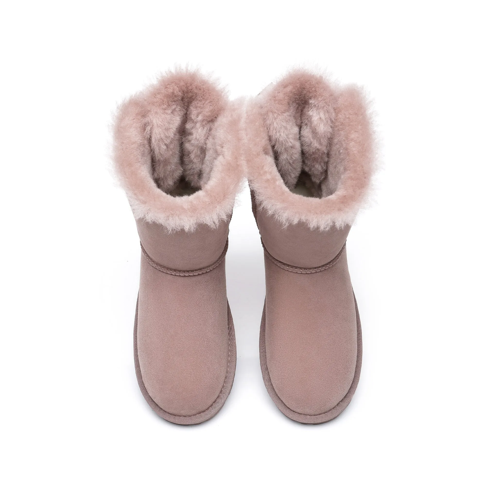 Short Double Bow Women Boots