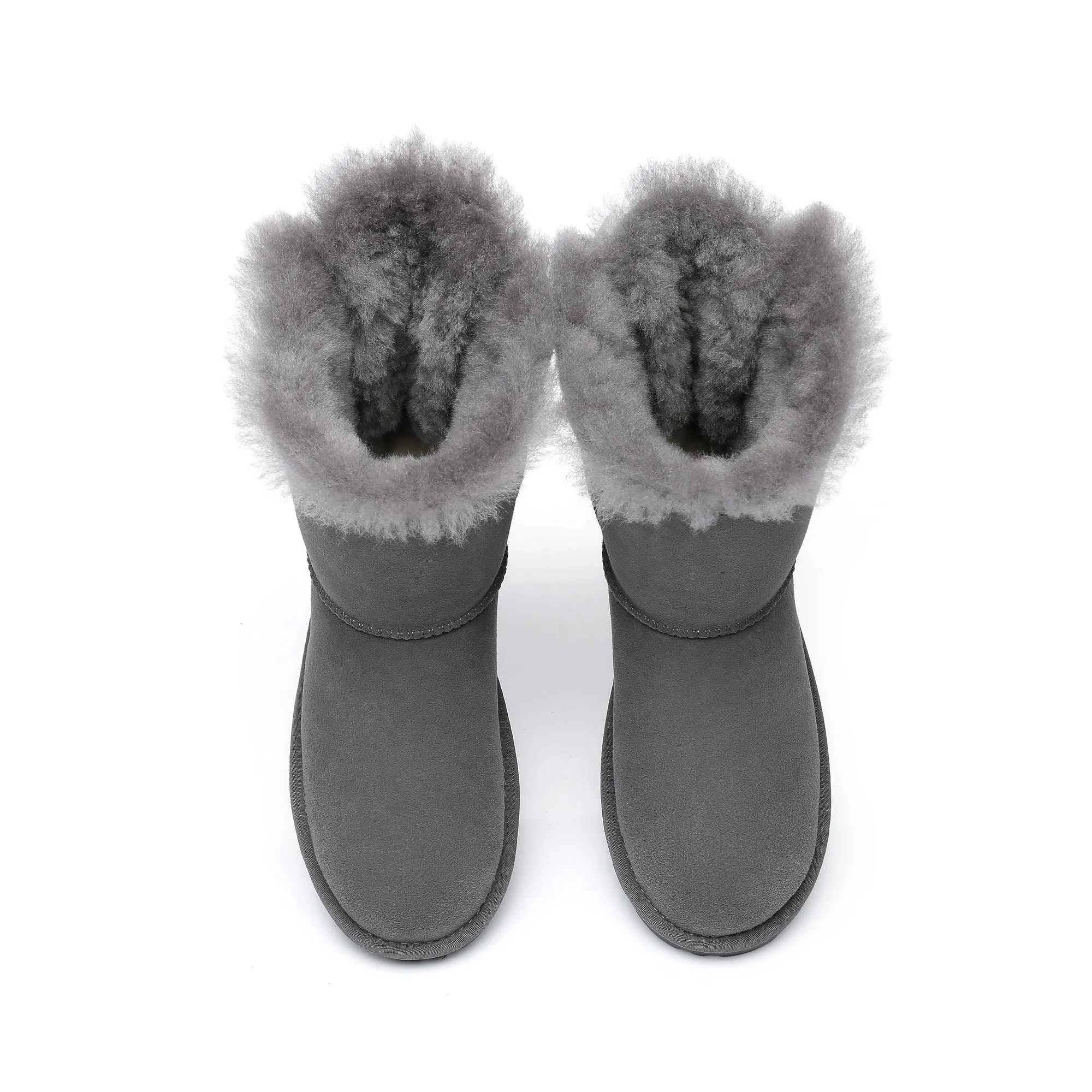Short Double Bow Women Boots