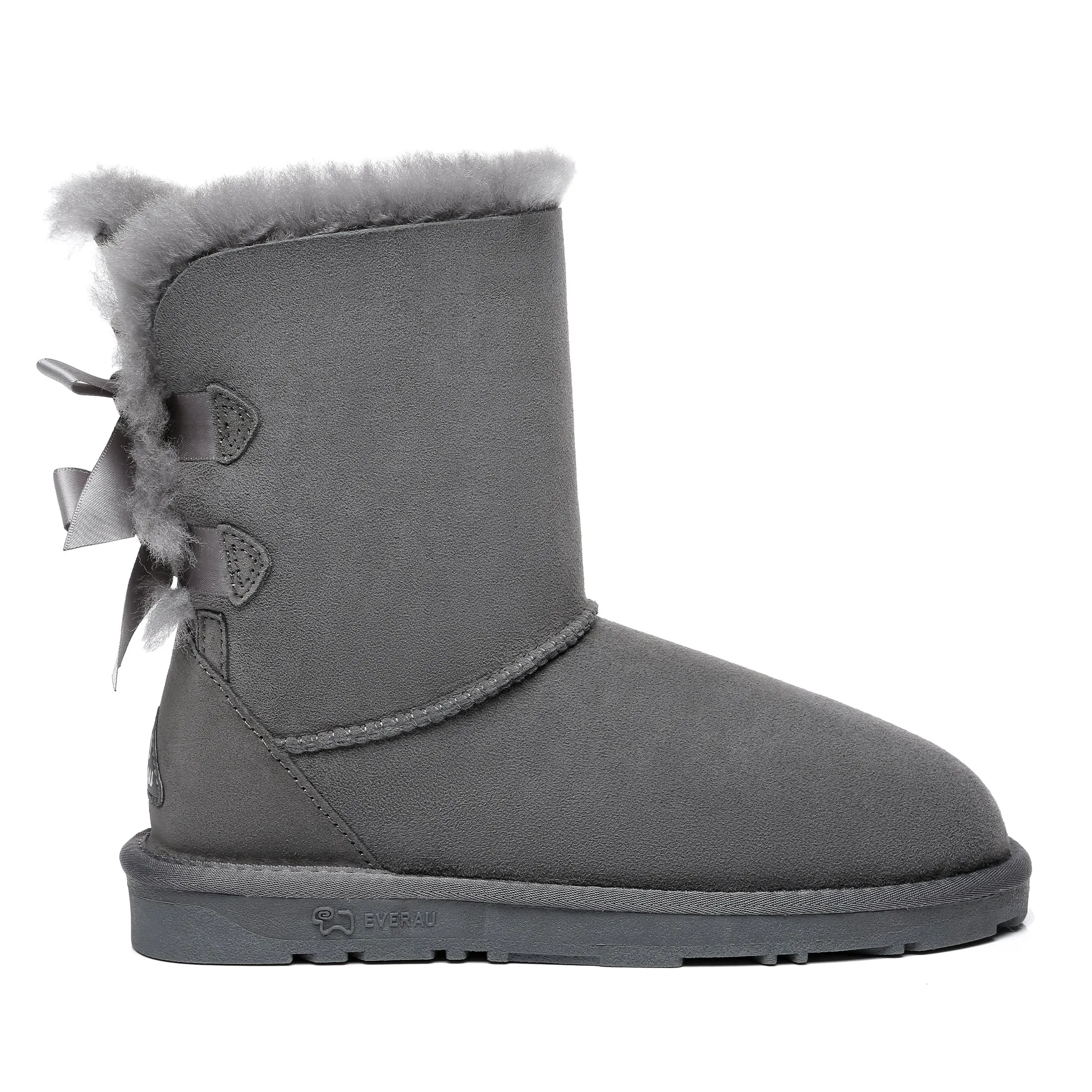 Short Double Bow Women Boots