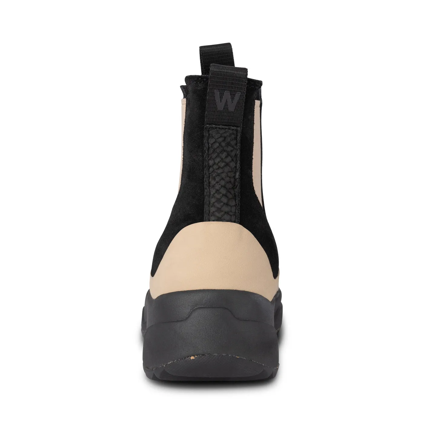 Solveig Suede Waterproof - Black/Coffee Cream