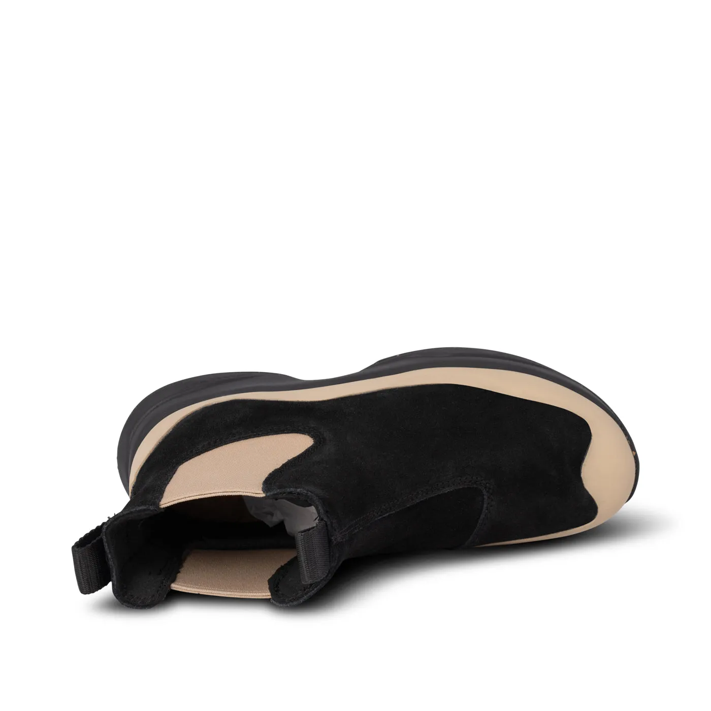 Solveig Suede Waterproof - Black/Coffee Cream
