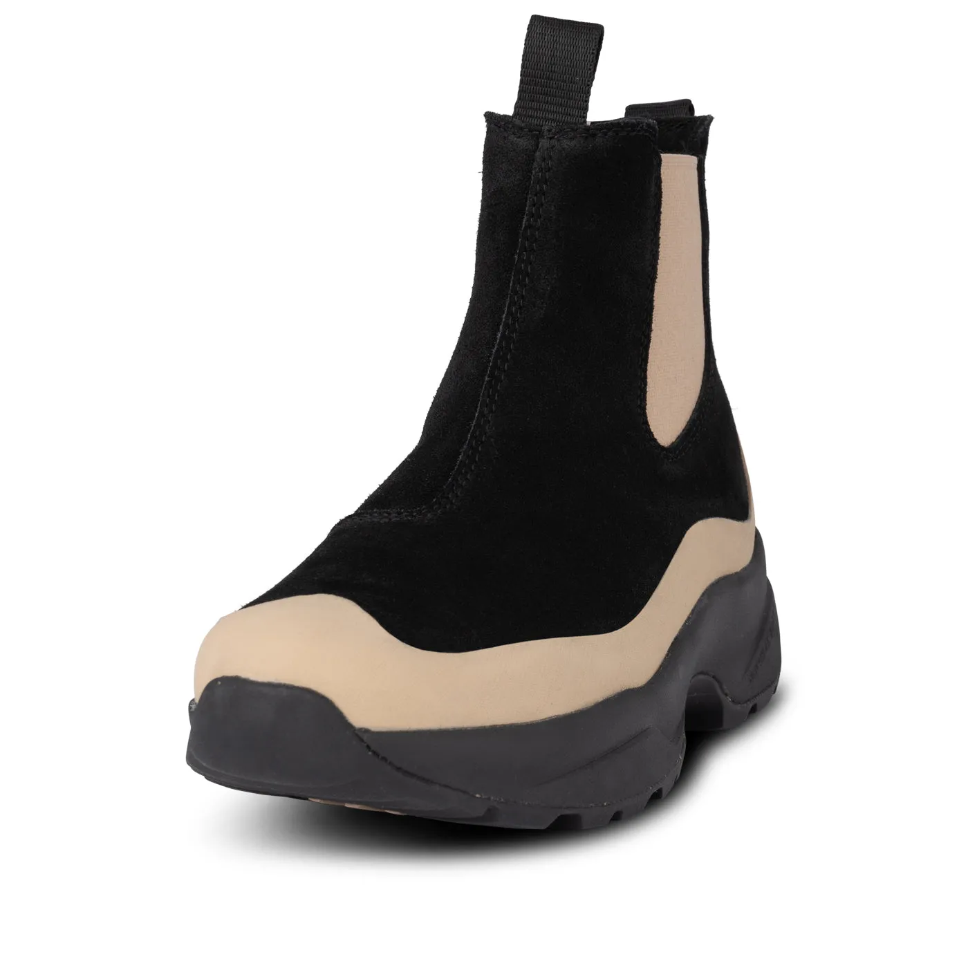 Solveig Suede Waterproof - Black/Coffee Cream