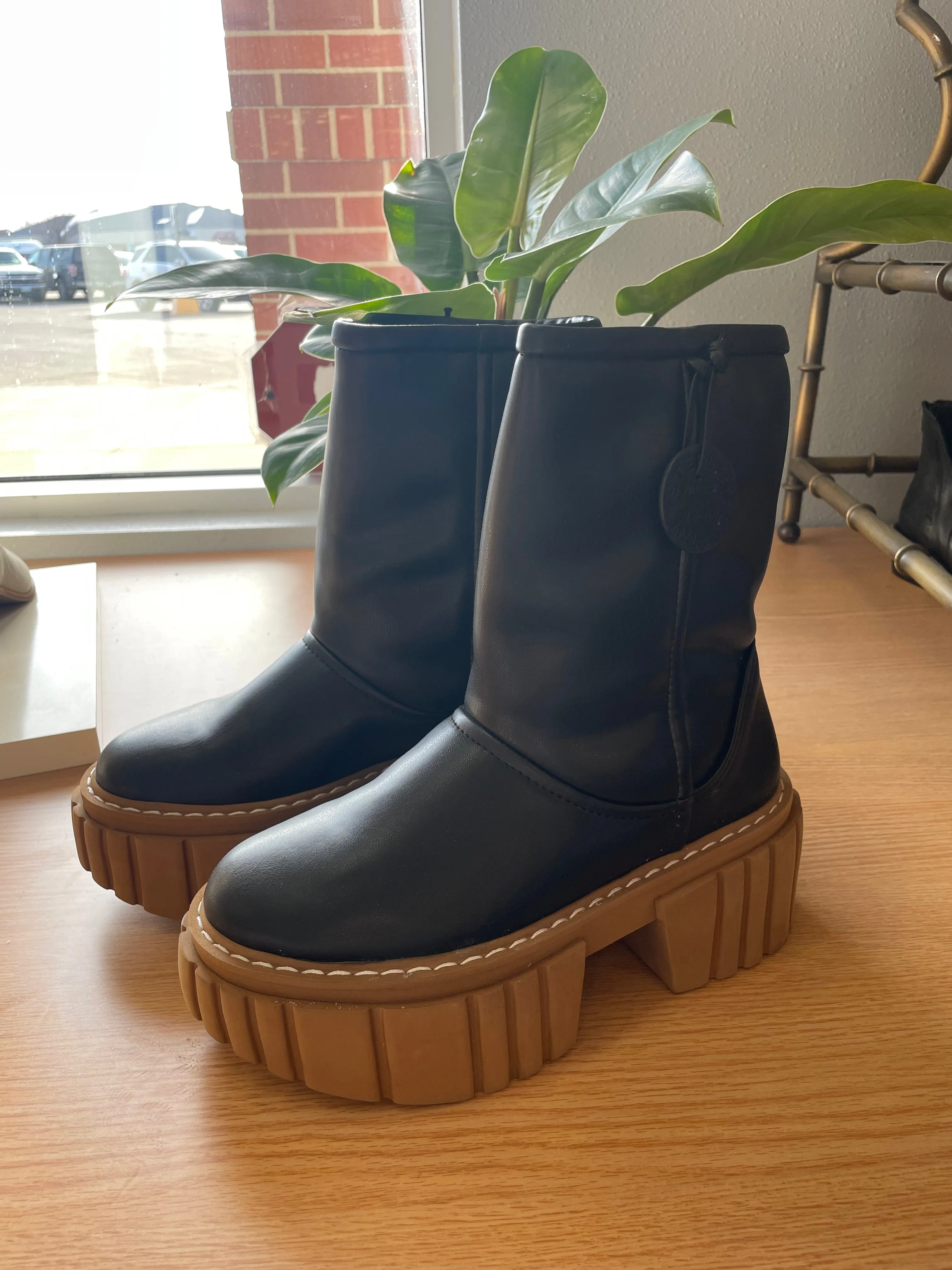 Stella McCartney "Emilie Platform Sherling" Boots