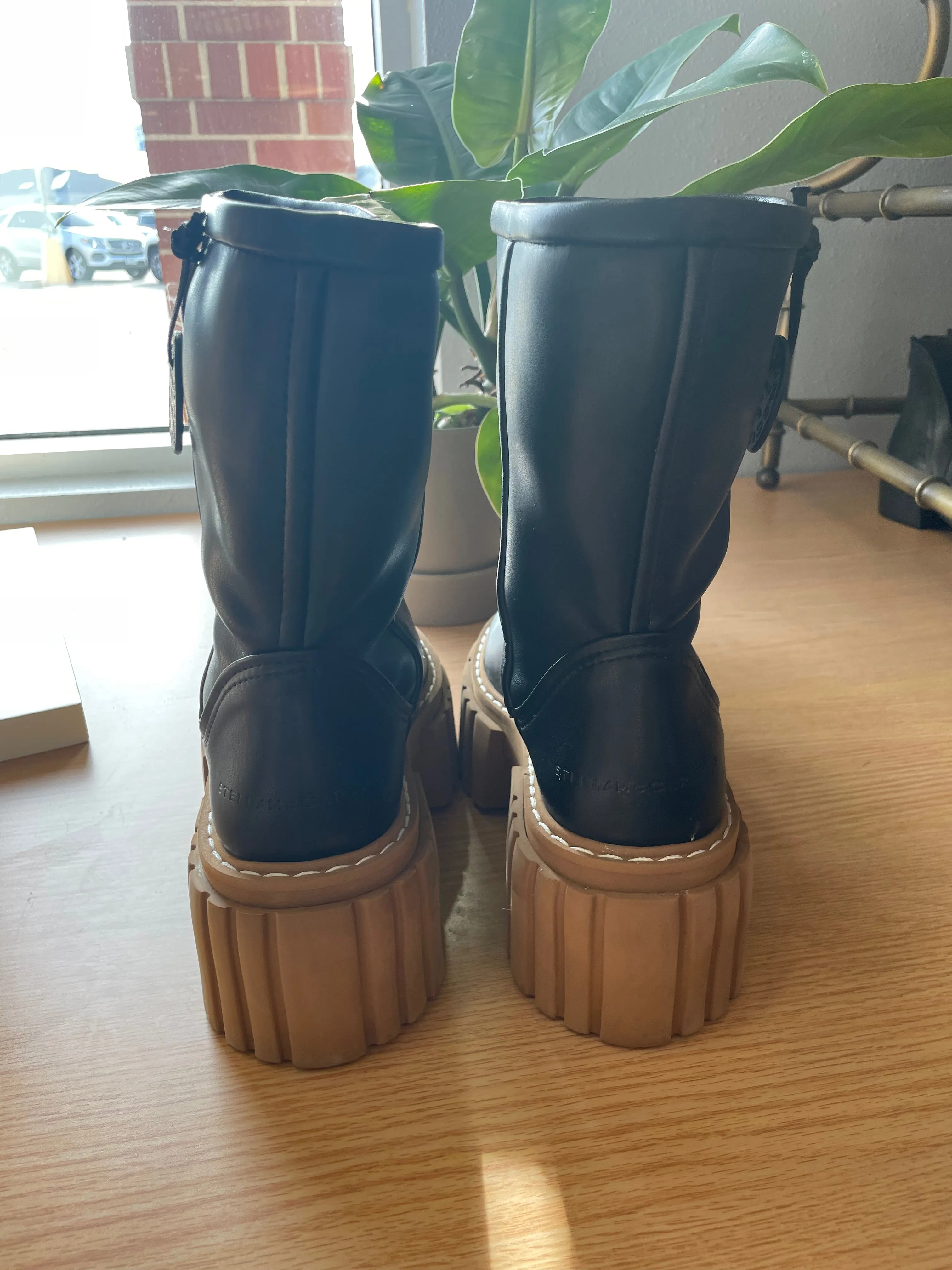 Stella McCartney "Emilie Platform Sherling" Boots