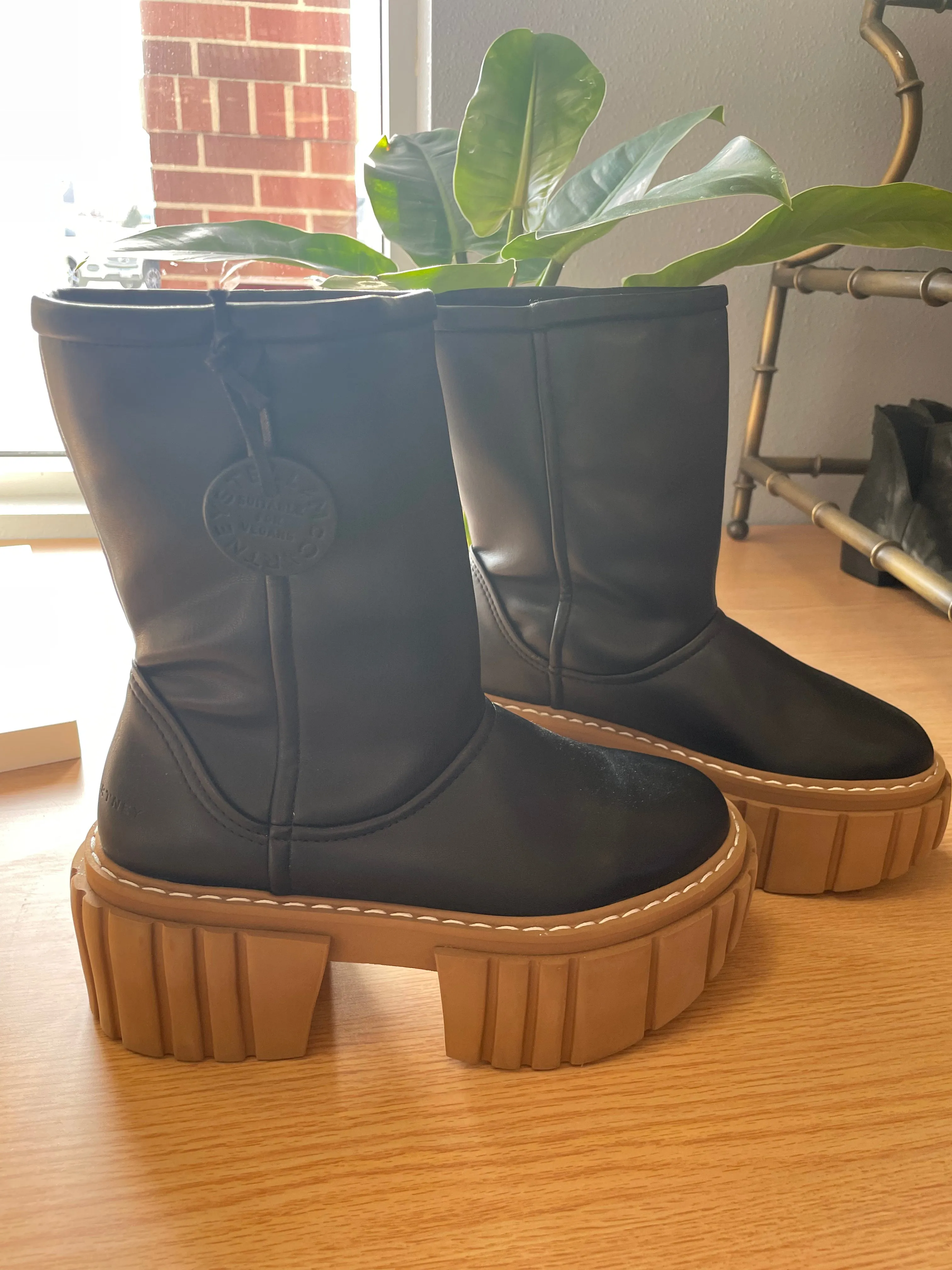 Stella McCartney "Emilie Platform Sherling" Boots