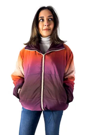 Sunset Glow Puffer Jacket