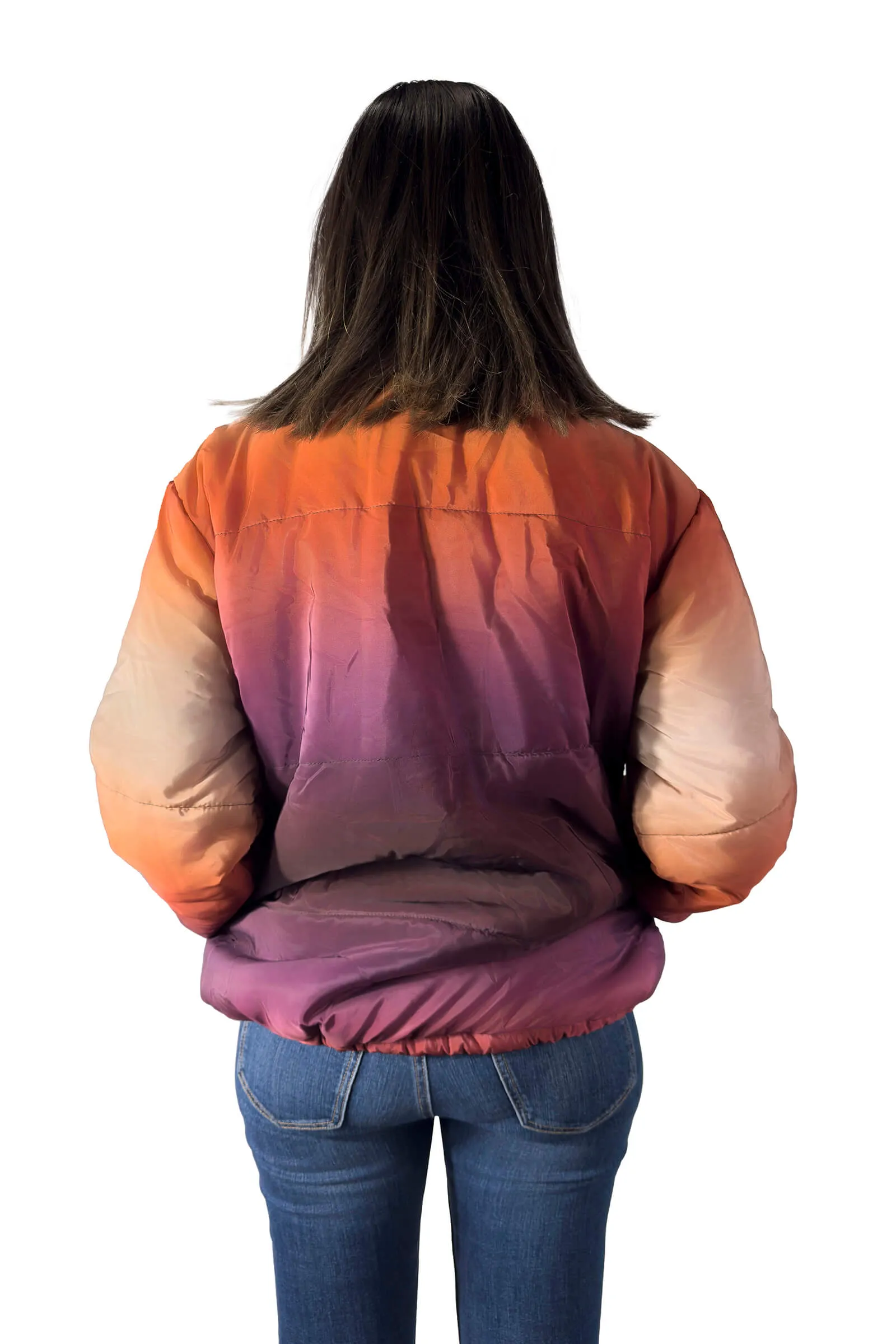 Sunset Glow Puffer Jacket
