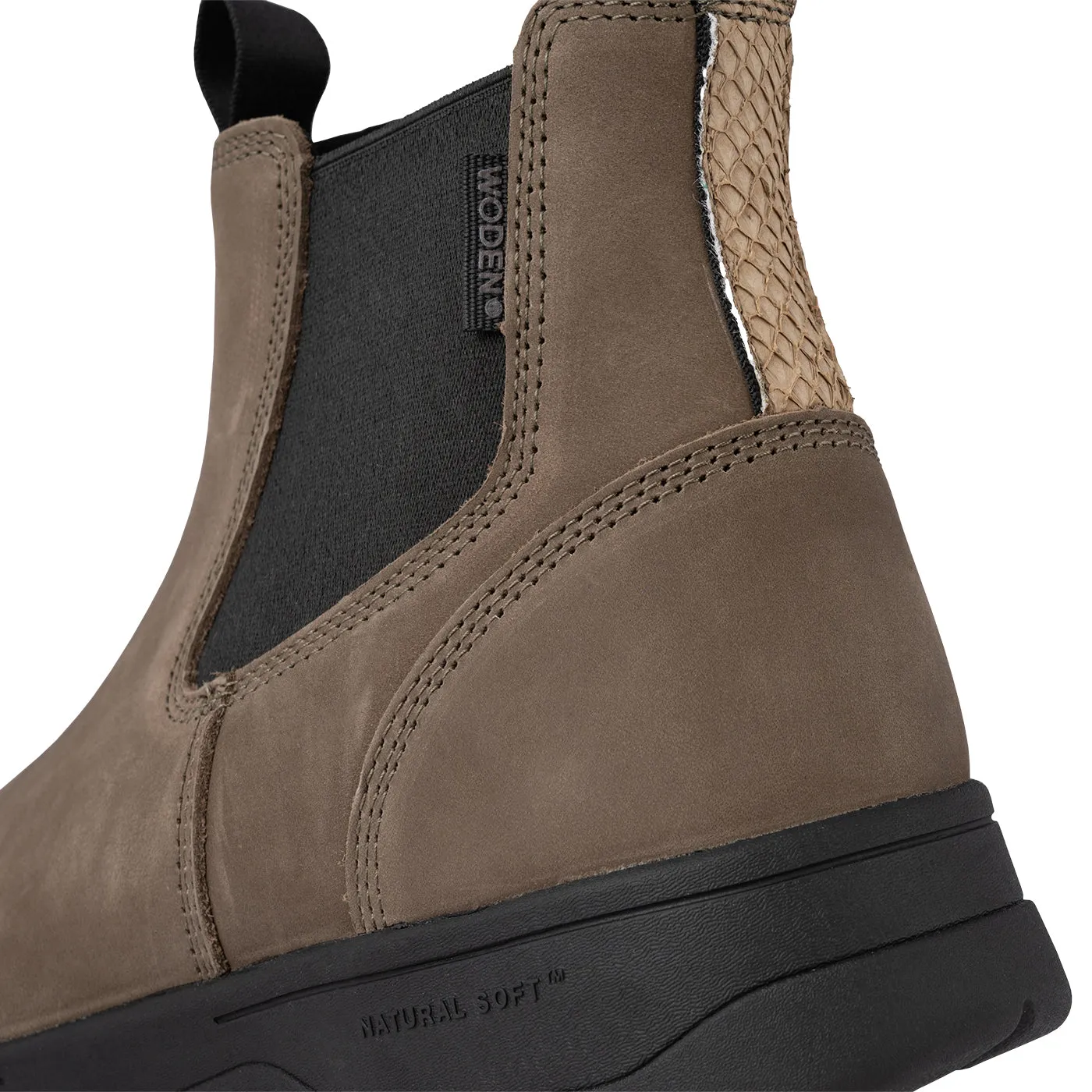 Svend Leather Waterproof - Morel