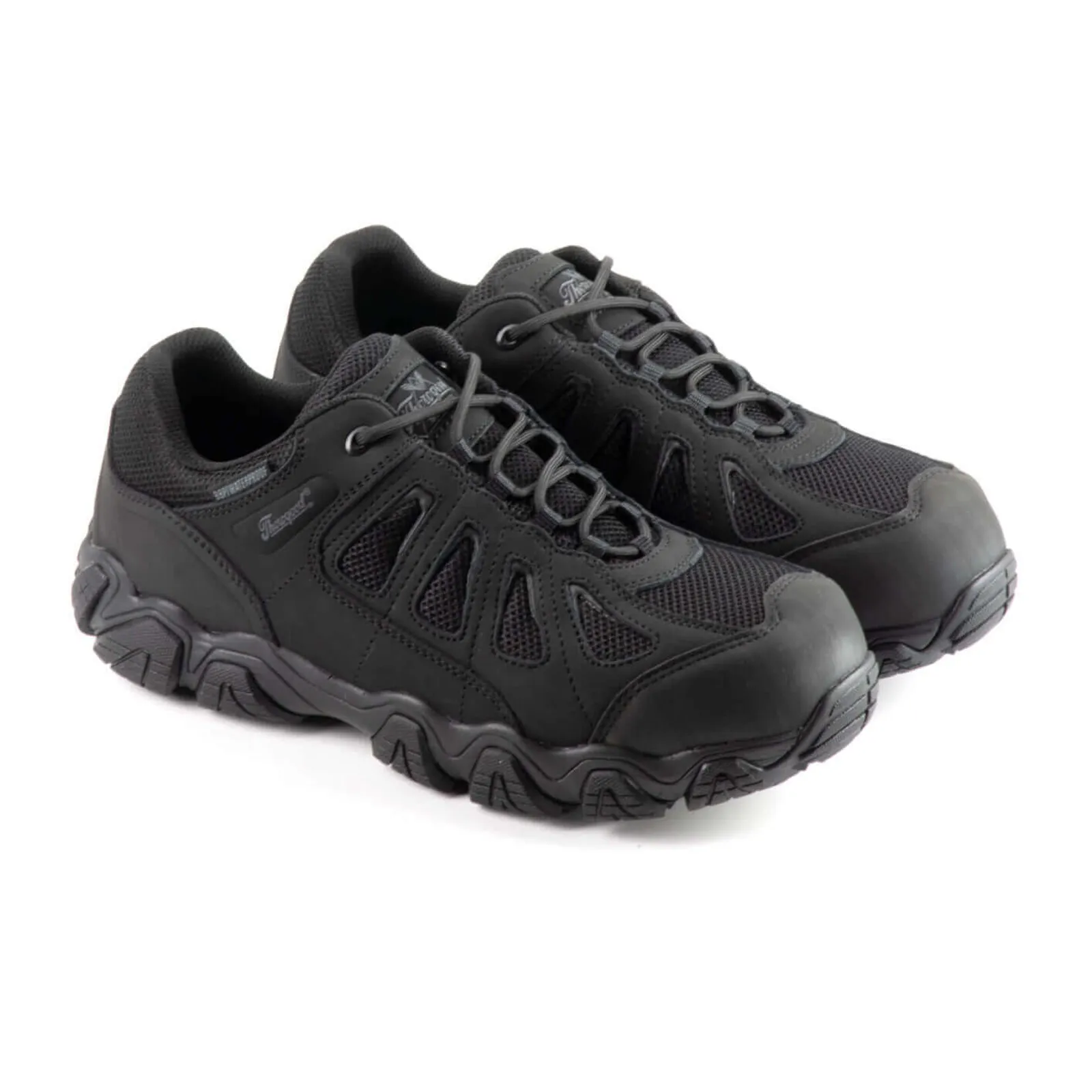 Thorogood Crosstrex Series BBP Waterproof Composite Toe Oxford Hiker (Men) - Black