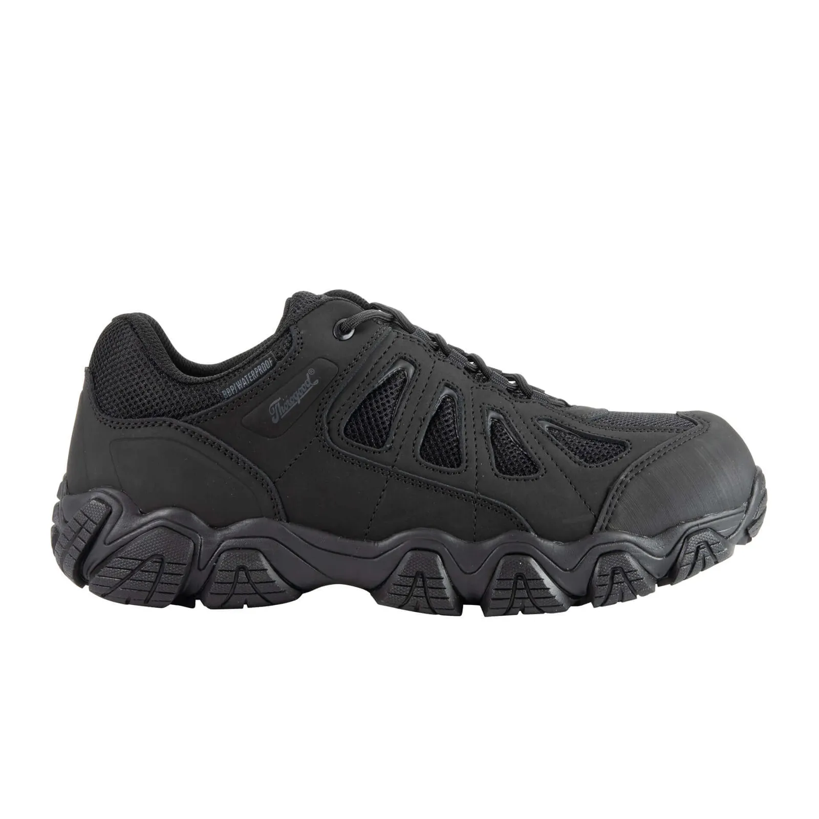 Thorogood Crosstrex Series BBP Waterproof Composite Toe Oxford Hiker (Men) - Black