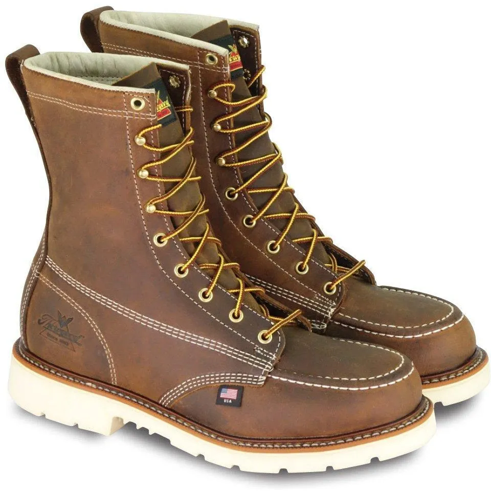 Thorogood Men's USA Made Amer. Heritage 8" Steel Toe Work Boot 804-4378