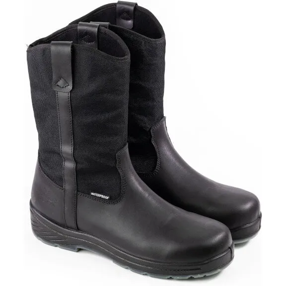 Thorogood Thoro-Flex 10" Composite Toe Waterproof PR Pull-On Duty Boot - Black - 804-6136