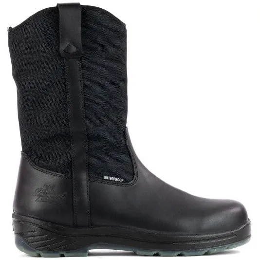 Thorogood Thoro-Flex 10" Composite Toe Waterproof PR Pull-On Duty Boot - Black - 804-6136