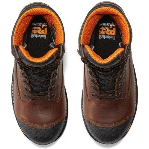 Timberland PRO Men's Helix 6" Heavy Duty Composite Toe Waterproof Work Boot - TB1A1I4H214