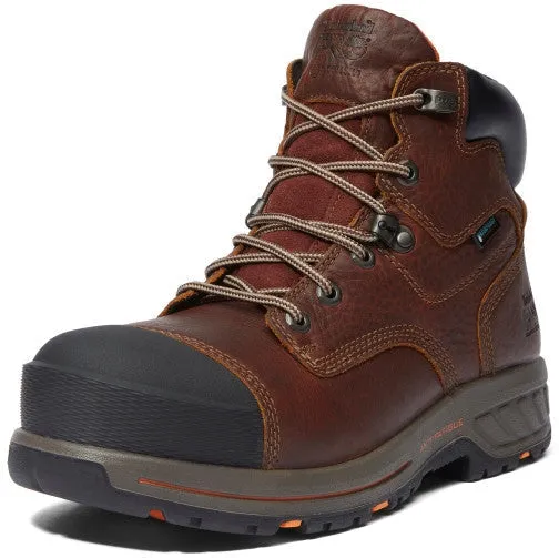 Timberland PRO Men's Helix 6" Heavy Duty Composite Toe Waterproof Work Boot - TB1A1I4H214